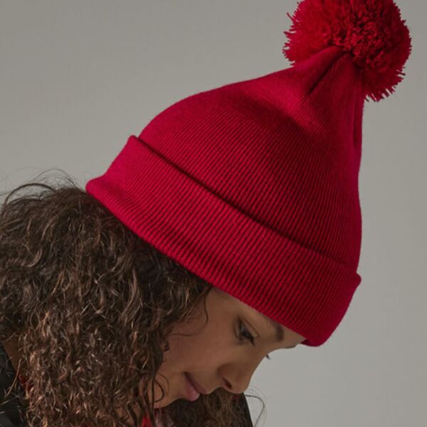 Beechfield Kids Original Pom Pom Beanie Thumbnail