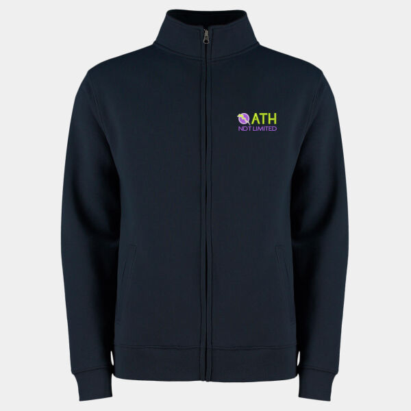 KK334 Regular fit zipped sweatshirt Thumbnail